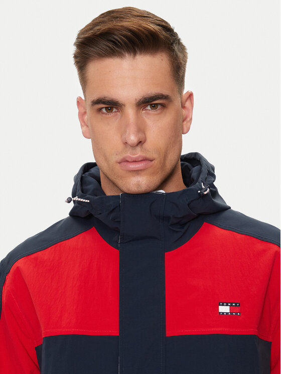 Tommy Jeans Tommy Jeans Striukė Archive DM0DM19477 Raudona Relaxed Fit