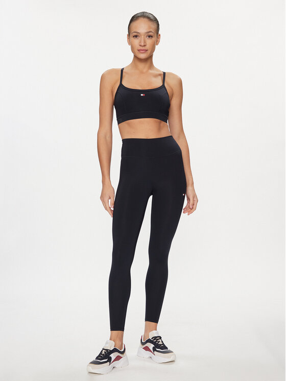 Tommy Hilfiger Tommy Hilfiger Špotni nedrček Essentials Flag WW0WW41077 Mornarsko modra