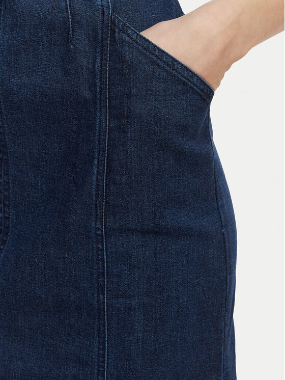 French Connection French Connection Jeanskleid 719C7 Blau Regular Fit