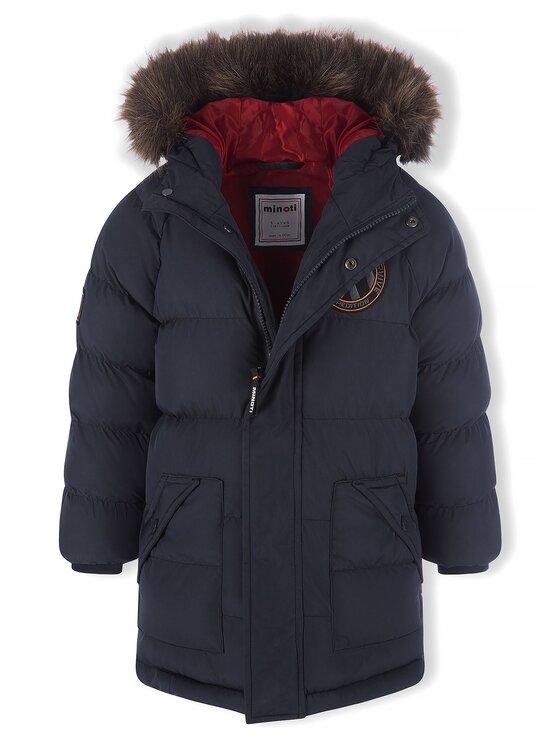 minoti minoti Kurtka zimowa 33COAT282 Granatowy Parka Fit