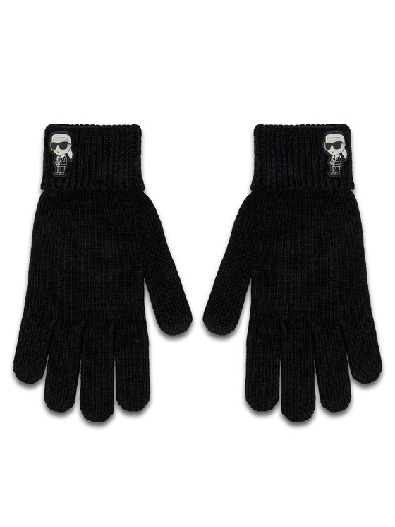 Mănuși de Damă KARL LAGERFELD 236W3608 Negru
