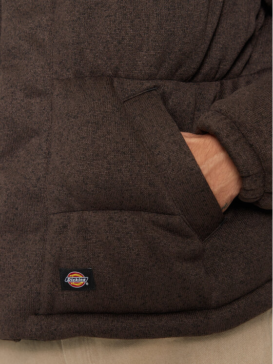 Dickies Dickies Winterjacke DK0A4Z38BLK Dunkelbraun Relaxed Fit