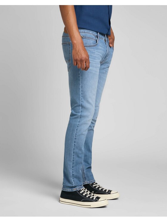 Lee Lee Jeansy Luke Fresh Mid Worn In Niebieski Slim Fit