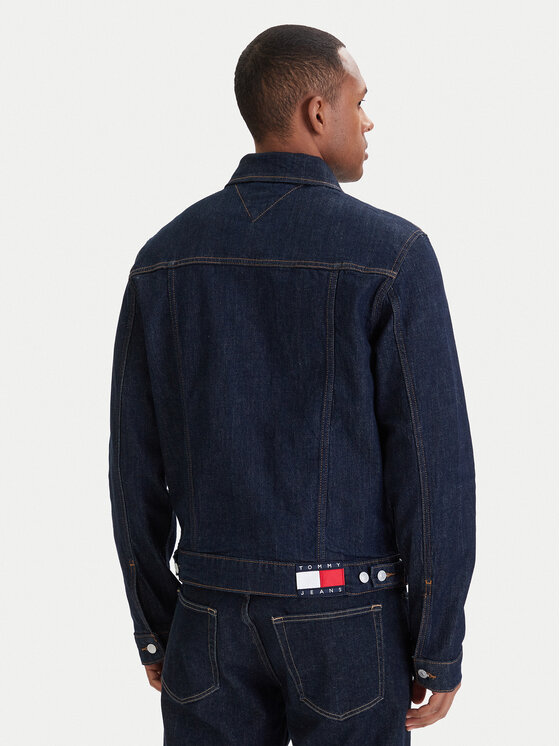 Tommy Jeans Tommy Jeans Džinsinė striukė Ryan DM0DM22984 Tamsiai mėlyna Regular Fit