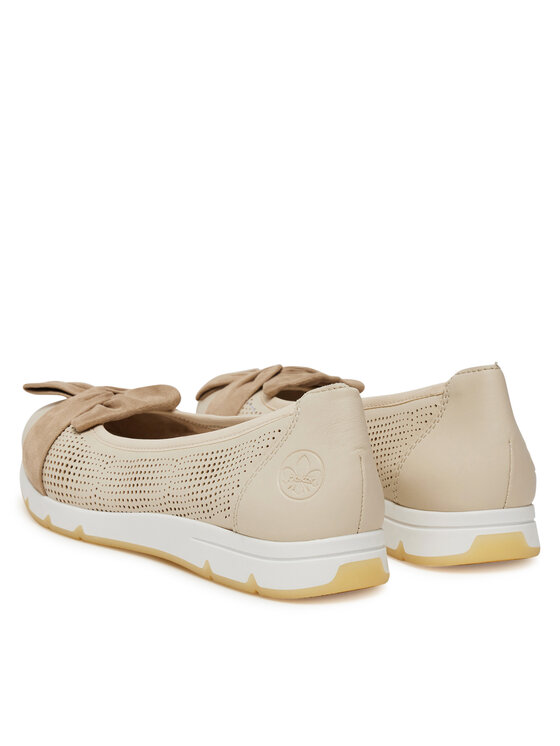 Rieker Rieker Ballerinas L3066-60 Beige