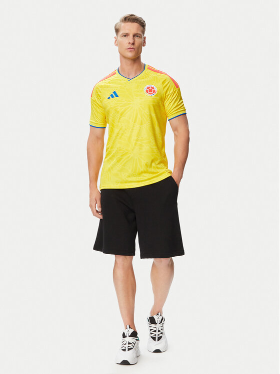 adidas adidas Maglietta tecnica Colombia 26 Home Replica JL6972 Giallo Slim Fit