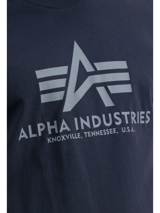 Alpha Industries Alpha Industries Súprava tričiek AI.106524-641-XL Tmavomodrá Basic Fit