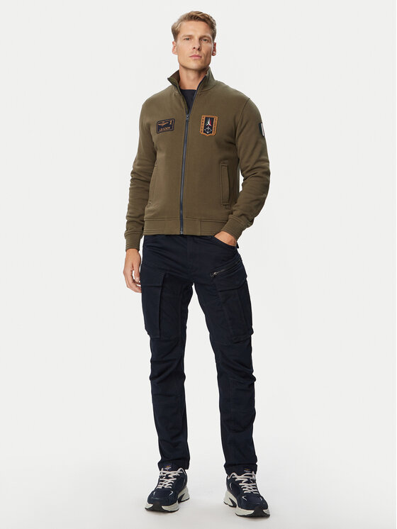 Aeronautica Militare Aeronautica Militare Світшот 262FE2130UF00689 Темно-зелений Regular Fit