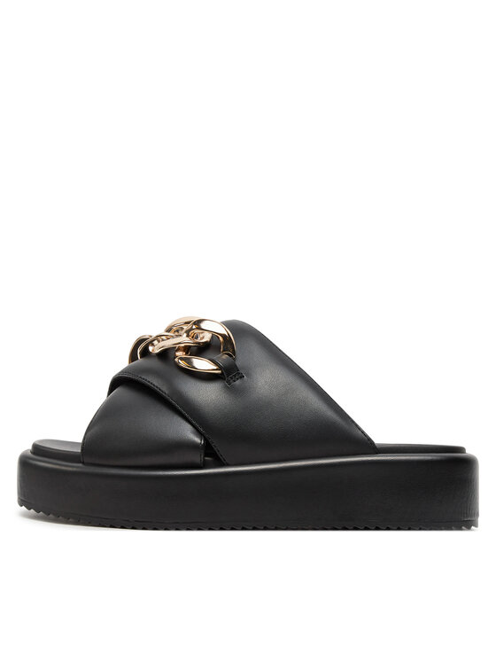 Buffalo Buffalo Iešļūcenes Mia Cross Chain 1602227 Melns