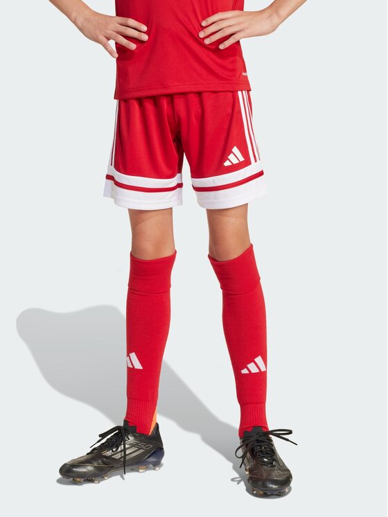 adidas adidas Szorty sportowe Squadra 25 Czerwony Regular Fit