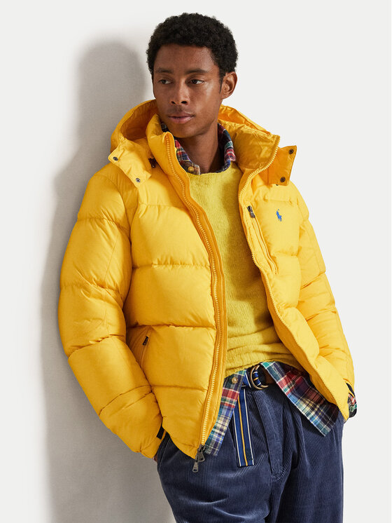 Polo Ralph Lauren Polo Ralph Lauren Kurtka puchowa 710968278009 Żółty Regular Fit