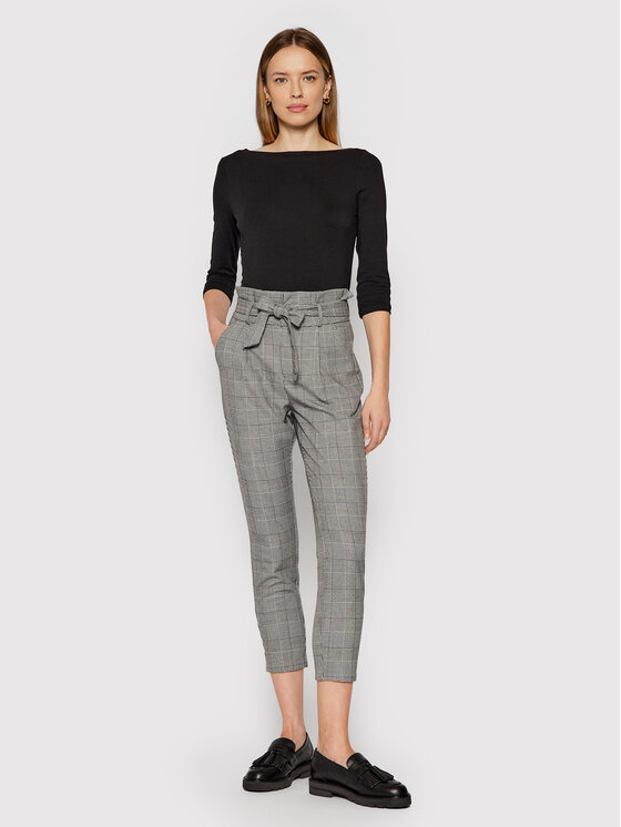 Vero Moda Pantaloni di tessuto Eva 10209834 Grigio Loose Fit • Modivo.it