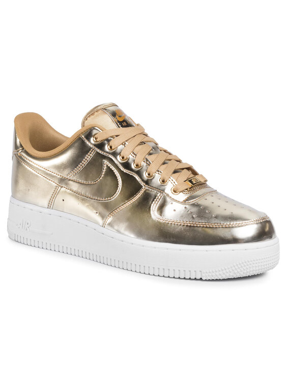 Nike air force 1 zlote deals