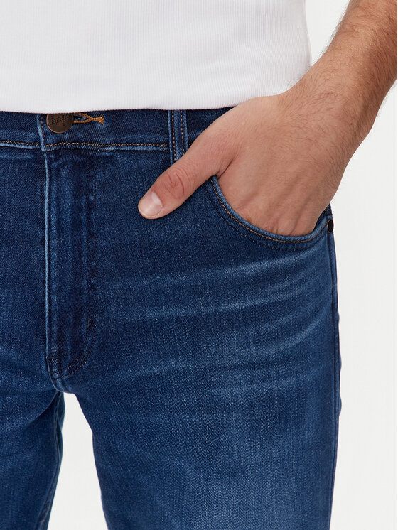 Wrangler Wrangler Jeansy Greensboro 112357412 Niebieski Straight Fit
