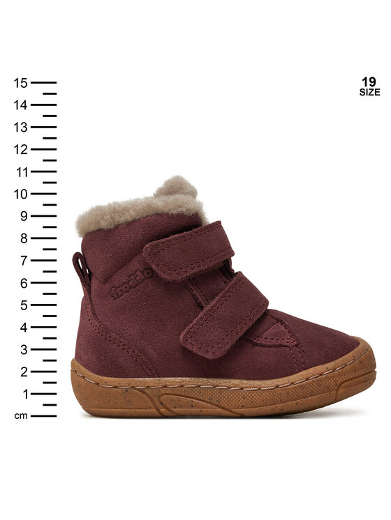 Froddo Froddo Cizme Minni Suede G2110141-1 M Vișiniu