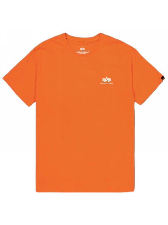 Alpha Industries Alpha Industries T-Shirt AI.188505-736 Oranžová Basic Fit