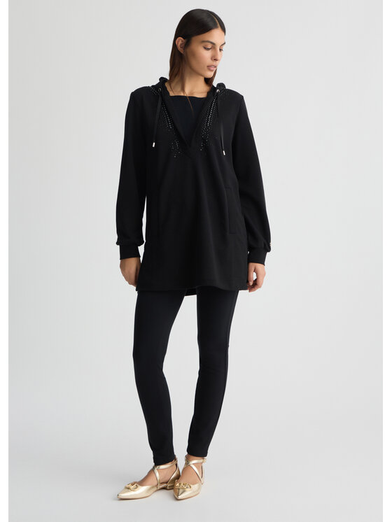 Liu Jo Liu Jo Bluza TA5015F Czarny Regular Fit