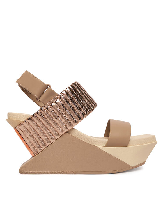 United Nude United Nude Sandali Delta Wedge Puffier 10988971188 Bež