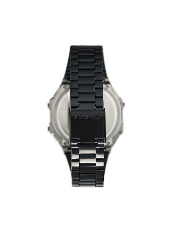 Casio Casio Ρολόι Vintage A168WEHB-1AEF Μαύρο