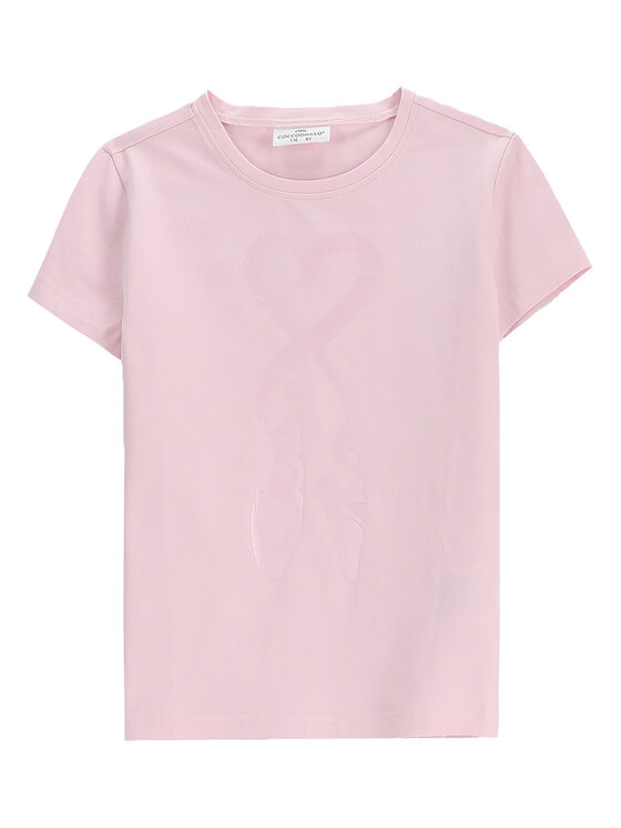 Coccodrillo Coccodrillo Tricou WC5143229VGB Roz Regular Fit