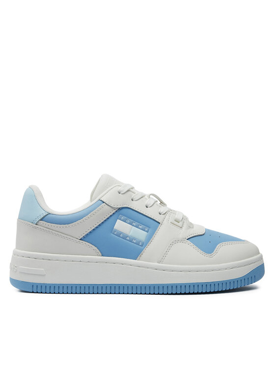 Tommy Jeans Sneakers Tjw Retro Basket Tonal Logo EN0EN02571 Albastru