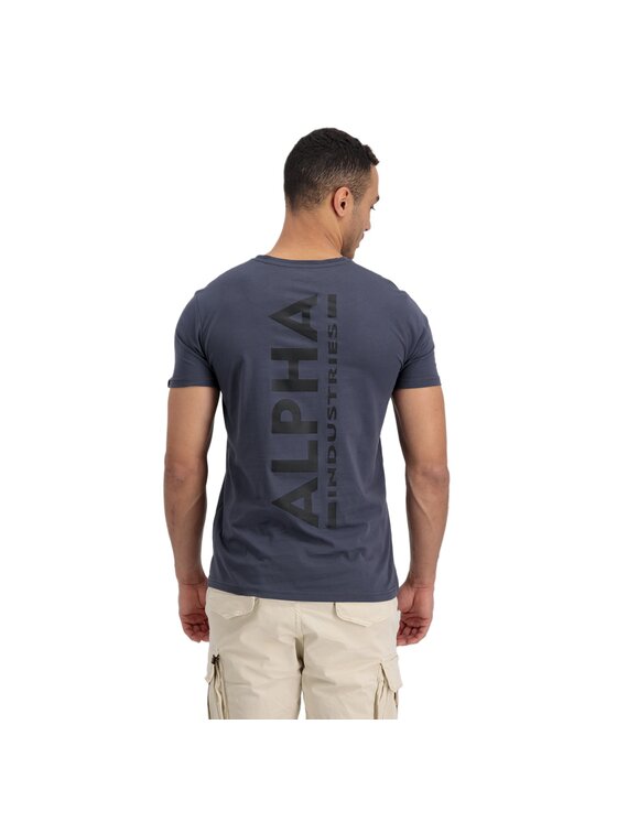 Alpha Industries Alpha Industries T-Shirt AI.128507-412-L Szary Regular Fit