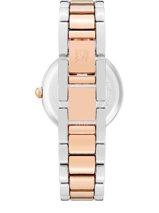 Anne Klein Anne Klein Zegarek AK-1363SVRT Różowe złoto