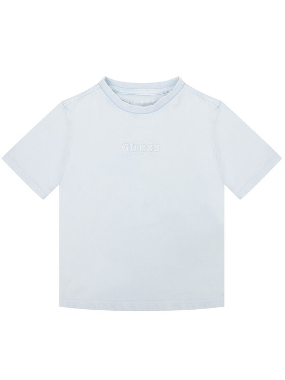 Guess Guess T-Shirt H01T03 K82E0 Modrá Regular Fit