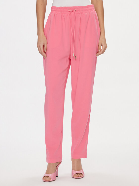 Gaudi Pantaloni di tessuto 411BD25001 Rosa Regular Fit, taglia : 46