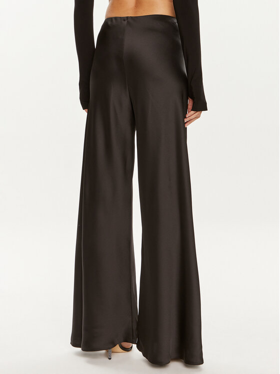 NORMA KAMALI NORMA KAMALI Riidest püksid ST1247CBA87001 Must Regular Fit