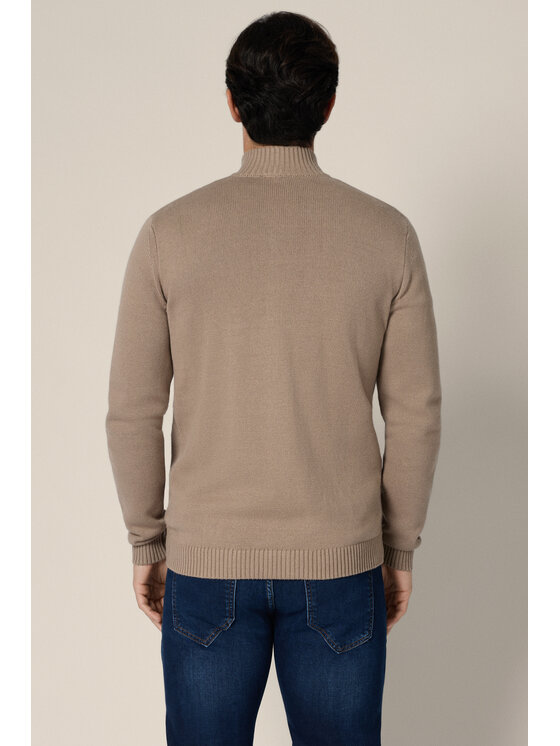 Lancerto Lancerto Kardigan Algar SW073225000034 Beżowy Regular Fit