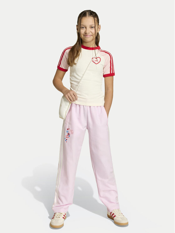 adidas adidas Спортивні штани Liberty London KD1760 Рожевий Loose Fit