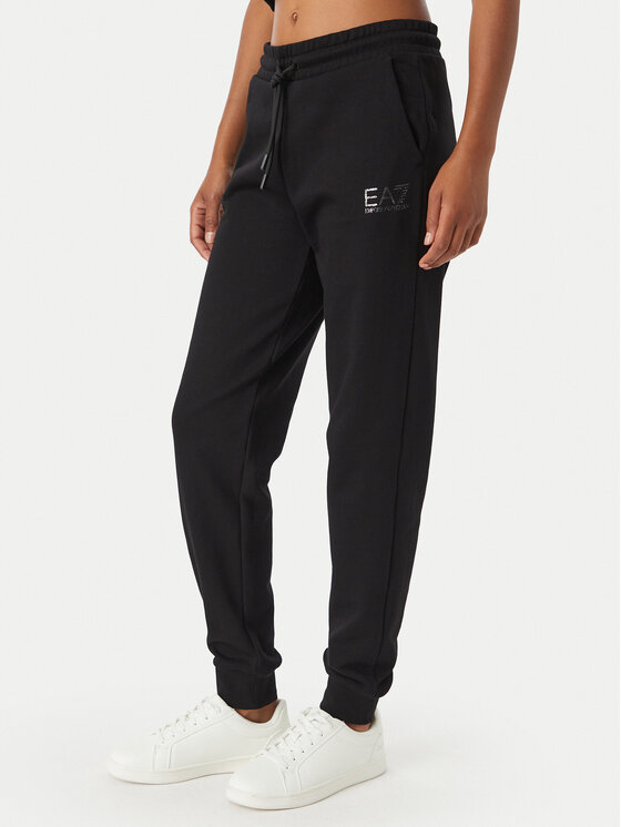 EA7 Emporio Armani EA7 Emporio Armani Tepláková souprava 7W001369 AF12473 MC026 Černá Regular Fit
