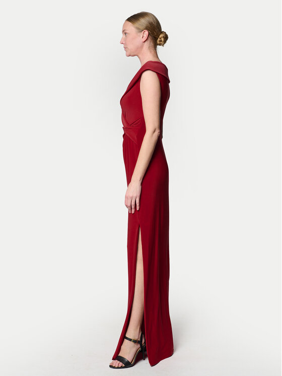 LAUREN RALPH LAUREN LAUREN RALPH LAUREN Estélyi ruha 253863940020 Piros Slim Fit