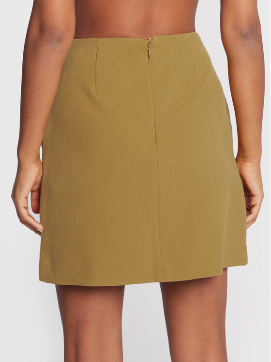 Moss Copenhagen Moss Copenhagen Φούστα σε γραμμή Α Thalea 17125 Κίτρινο Regular Fit