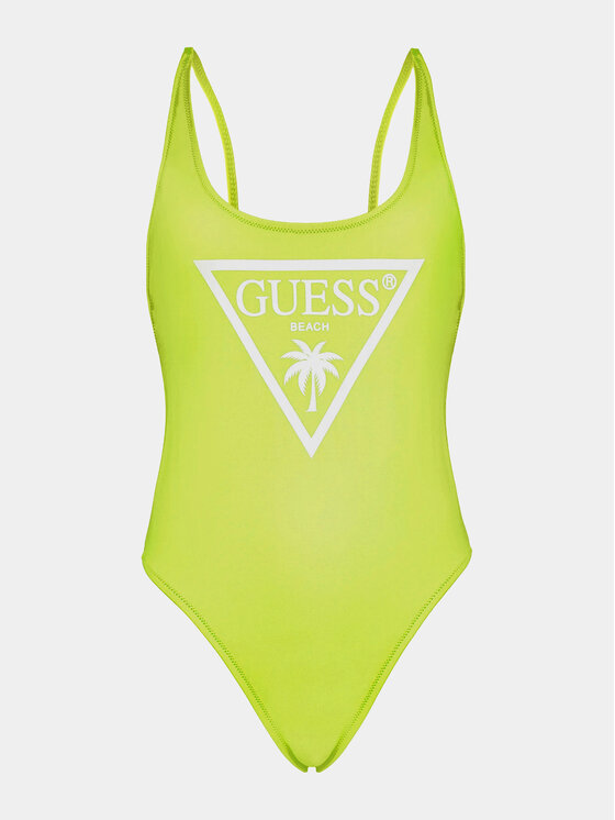 Guess Guess Kupaći kostim E4GJ48 LY00K Zelena