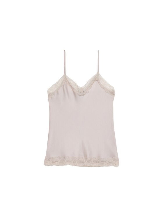 Oltre Oltre Blusa 2293J700744N002 Écru Slim Fit