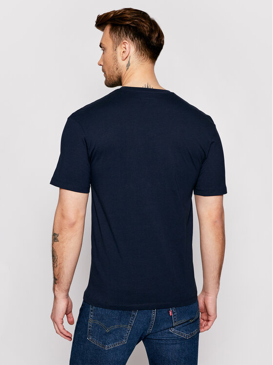 T-shirt Preston Small 12192593 Blu scuro Relaxed