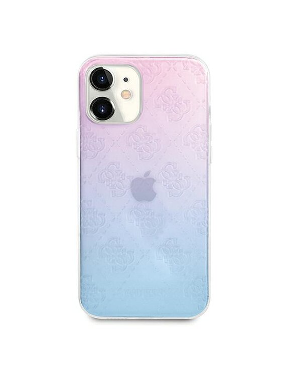 Guess Guess Etui na telefon iPhone 12 Mini Niebieski