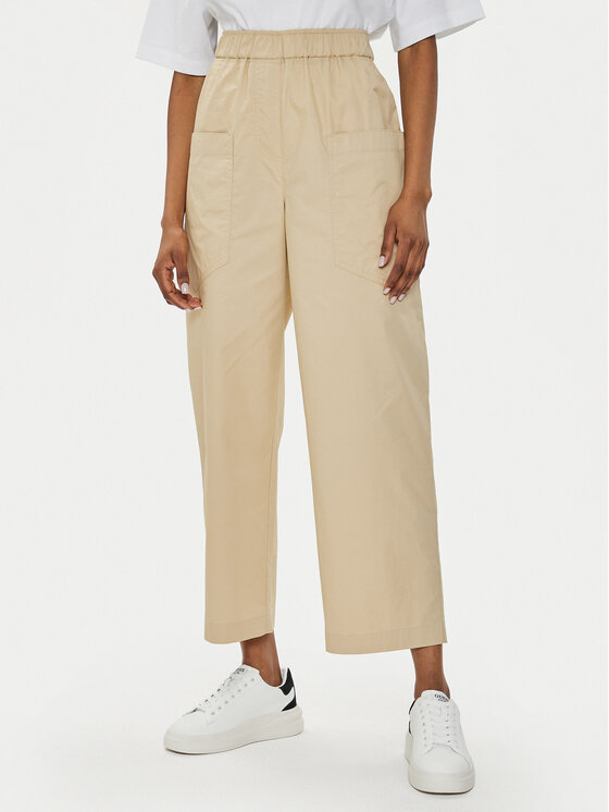 United Colors Of Benetton Pantaloni din material 4NICDF06B Bej Regular Fit