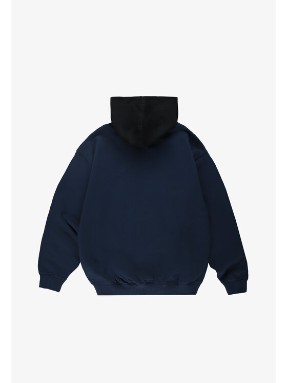 PROSTO. PROSTO. Bluza Splash Shield Granatowy Regular Fit