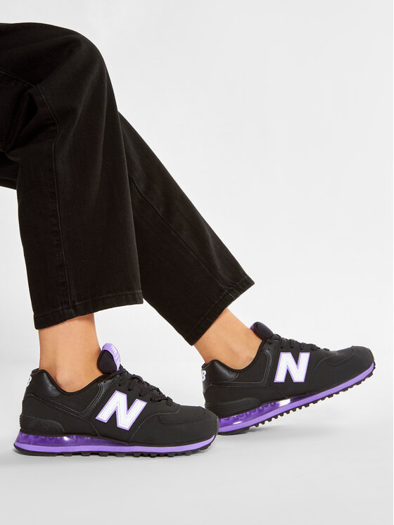 New Balance Sneakers WL574EUA Schwarz Modivo