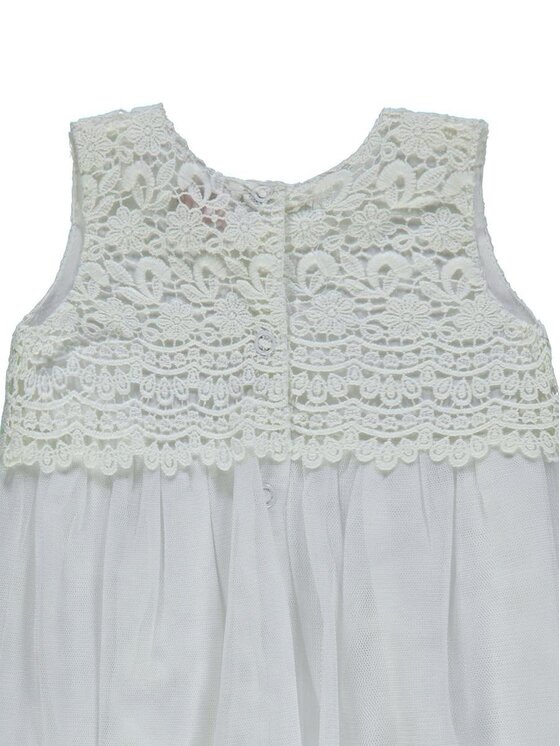 Kanz Kanz Sukienka codzienna 1832815-1000 Biały Basic Fit