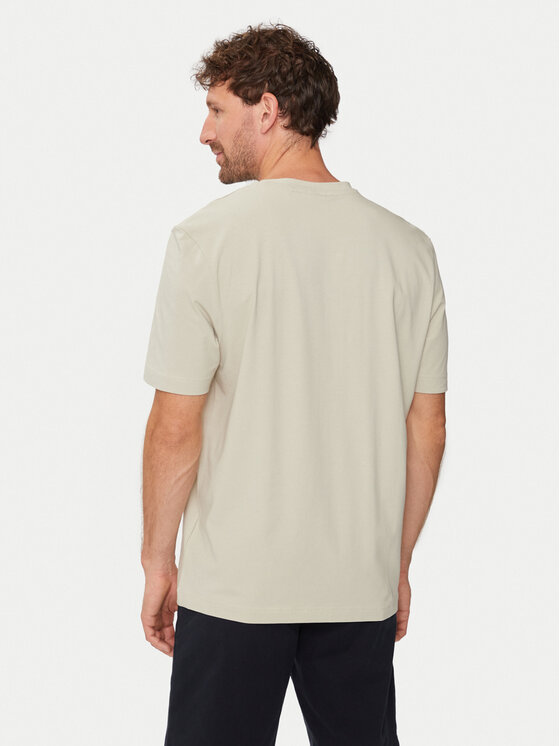 BOSS Boss Tricou Tchup 50473278 Bej Relaxed Fit