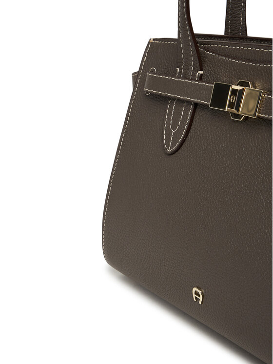 Aigner Aigner Ročna torba Farah M 137412 Rjava