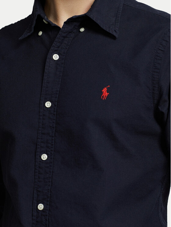 Polo Ralph Lauren Polo Ralph Lauren Camicia Bsr 710772290 Blu scuro Custom Fit