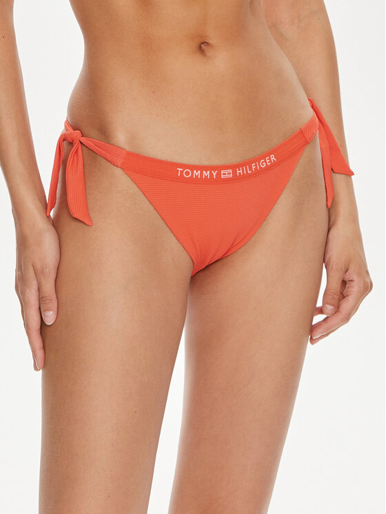 Tommy Hilfiger Spodnji Del Bikini UW0UW05260 Rdeča