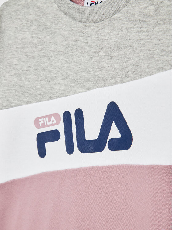 Fila Fila Суитшърт Canicatti FAK0197 Розов Regular Fit