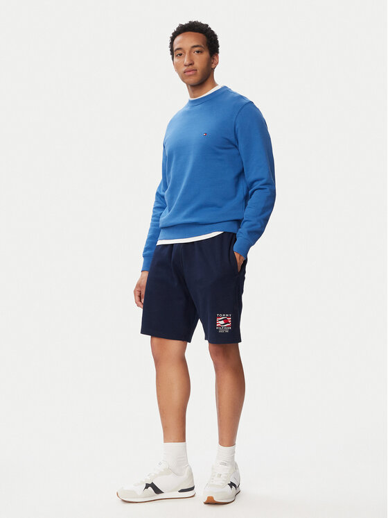 Tommy Hilfiger Tommy Hilfiger Sportske kratke hlače Rwb MW0MW43384 Tamnoplava Regular Fit