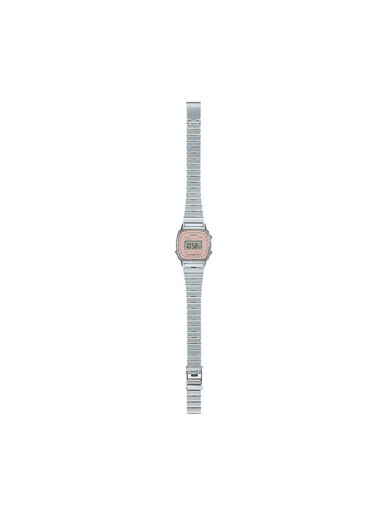 Casio Casio Hodinky Vintage Mini LA670WEA-4A2EF Strieborná